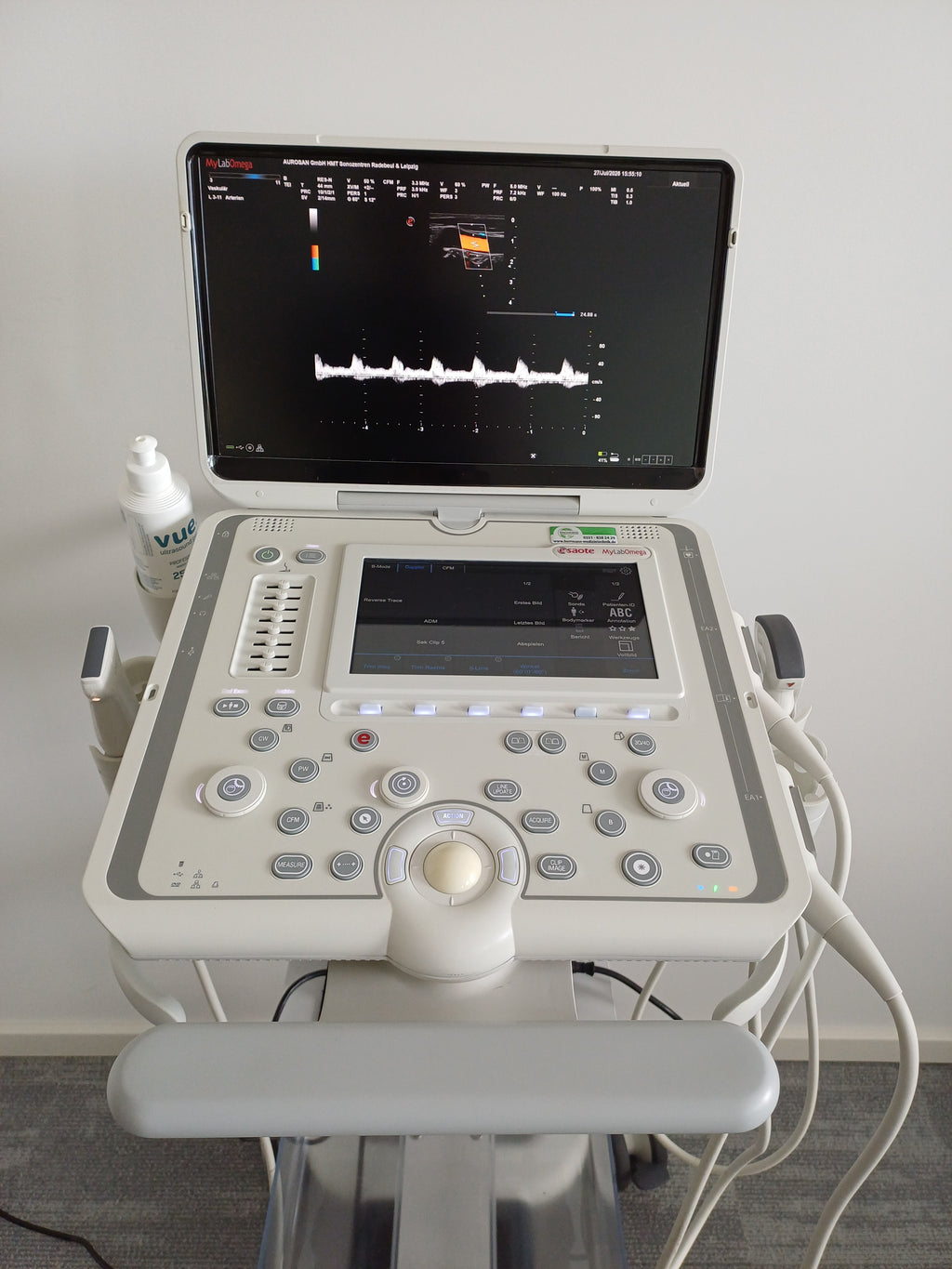 Ultraschallgerät esaote MyLab Omega BJ 23 Demogerät GI mit Trolley, 2 Sonden