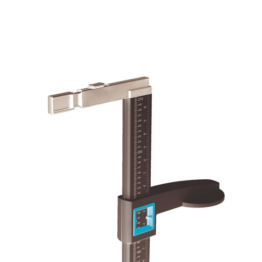 Mobiles Stadiometer mit Flachwaage kombinierbar seca 217 - Messbereich 20 - 205 cm