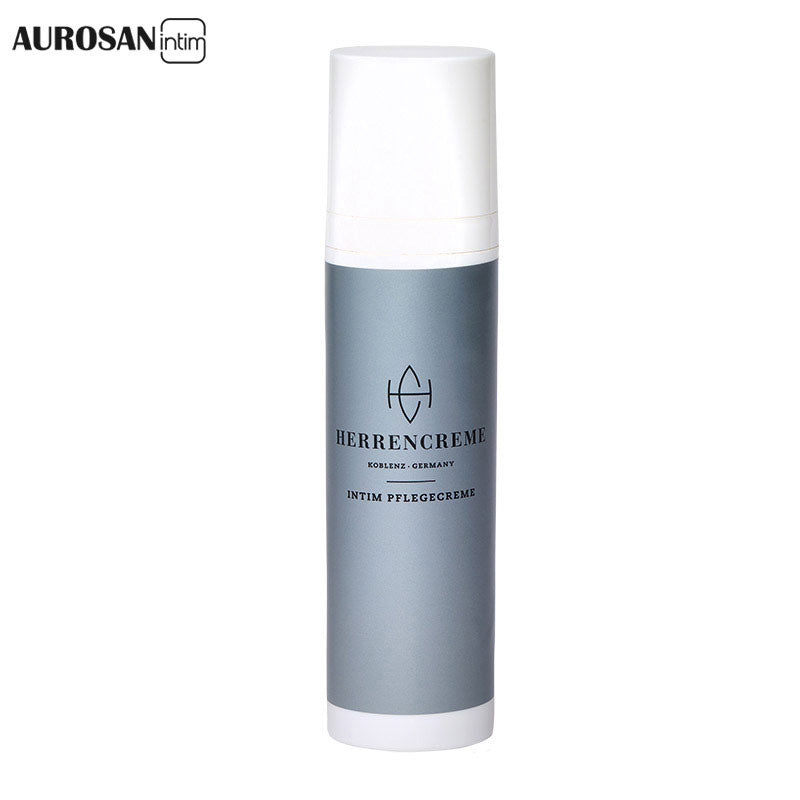HERRENCREME Intim Pflegecreme (75ml) - medizinische Intimpflege mit Mikrosilber für IHN