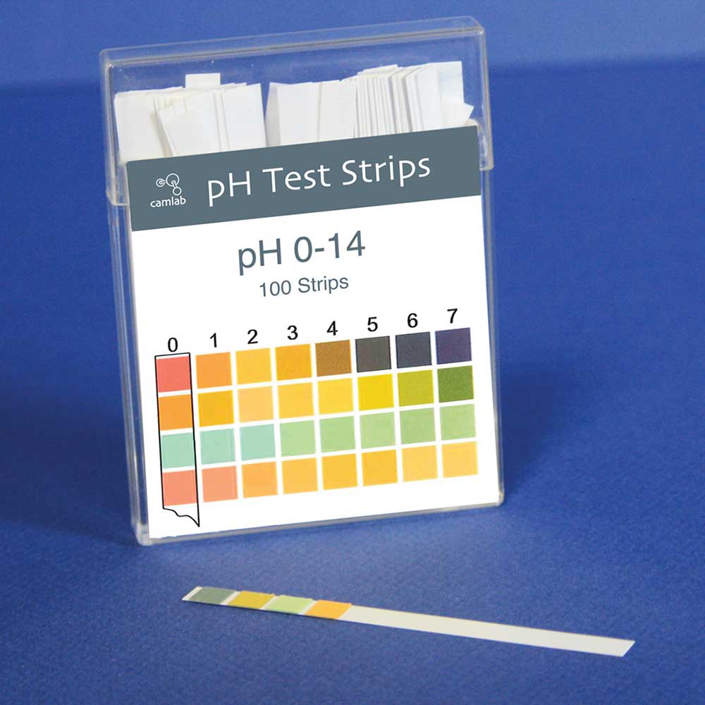 pH-Fix 0-14 Indikatorstäbchen 6x85mm (10x100St.)