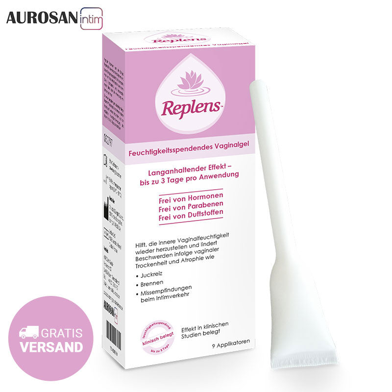 Replens™ Vaginalgel (9 vorgefüllte Applikatoren)