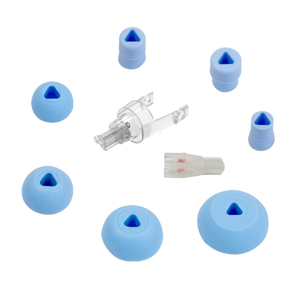 DPOAE +TEOAE Ohrstöpsel, Sondenröhrchen