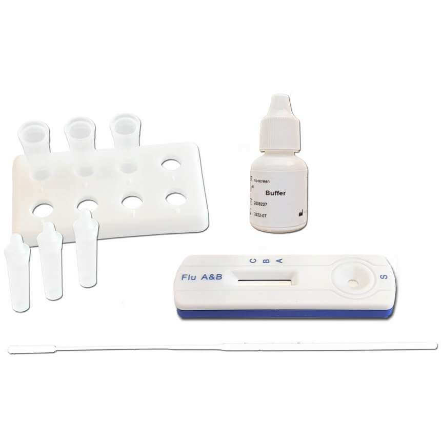 Influenza A+B Schnelltests (20 Testkits)
