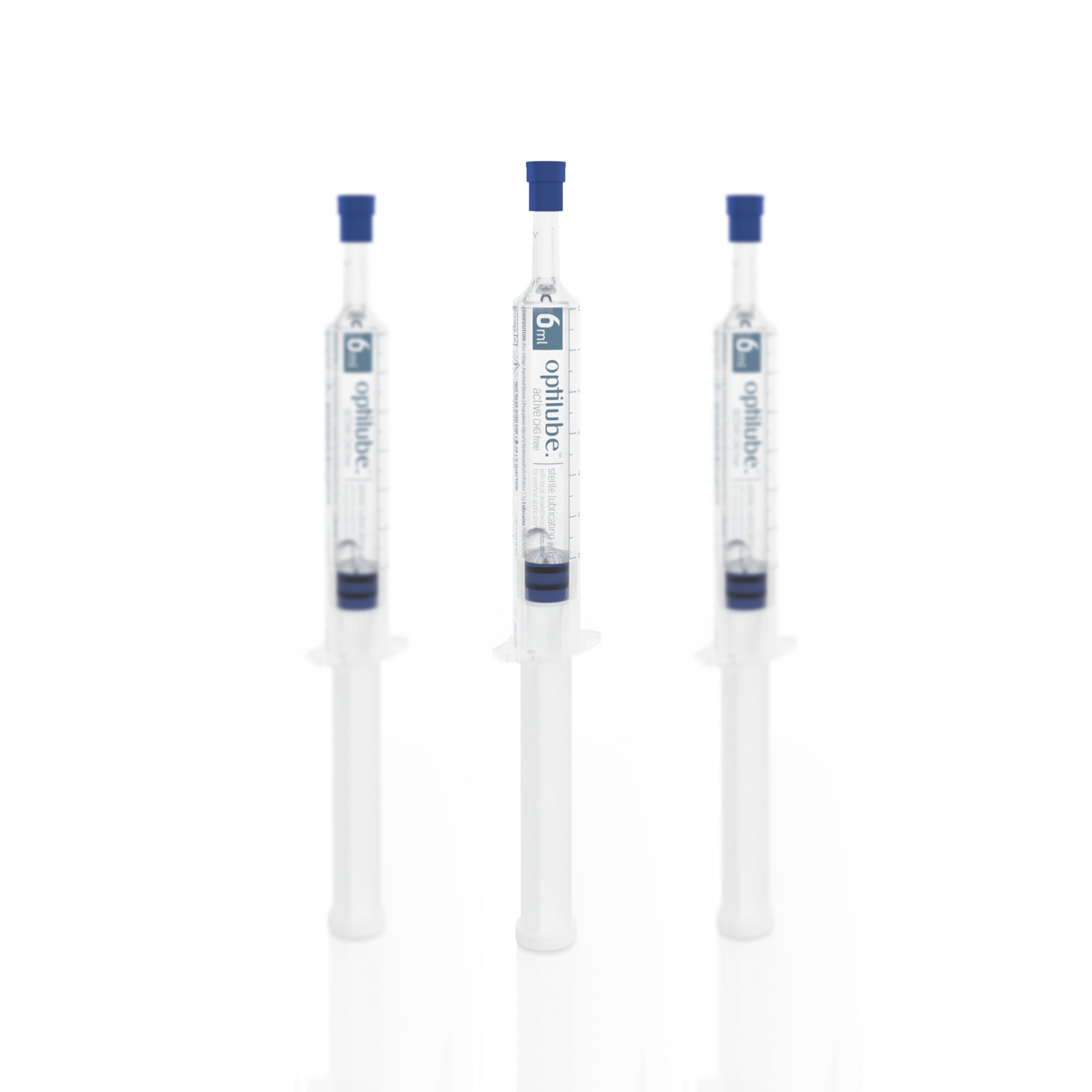 optiLube active CHG Free™ Gleitgel 6ml (200 Spritzen zur Katheterisierung) mit Lidocain 2%