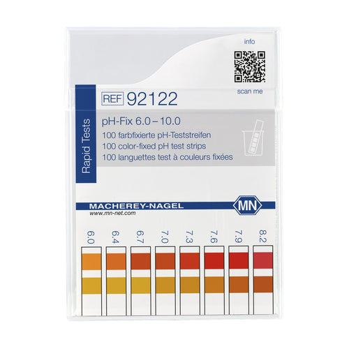 pH-Teststreifen 6,0-10,0 (Abstufung 0,3; 100 Stck); Medizinprodukt; nicht blutend