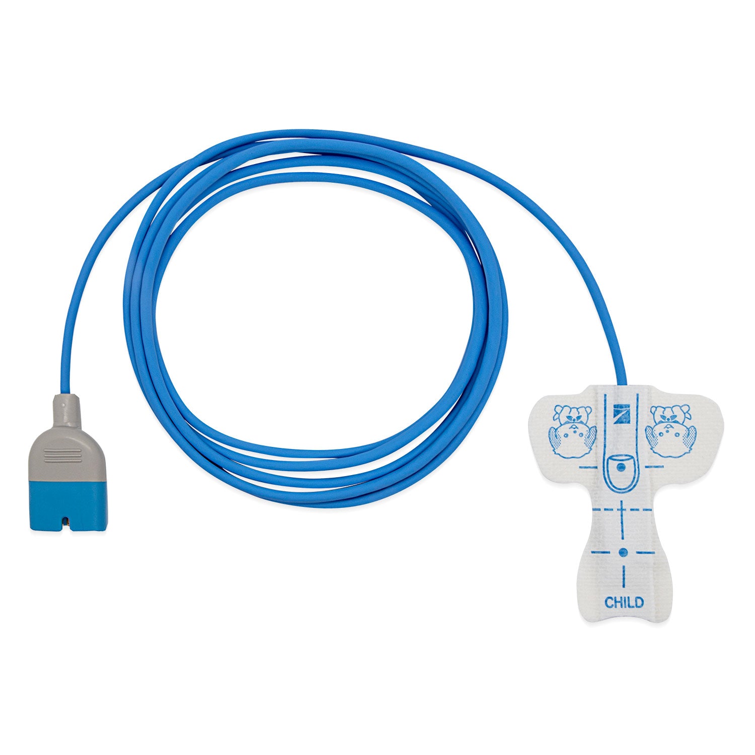 SpO2 BluPRO-Sensor, Einweg, 10-50 kg; 1,6m (24 Stck)
