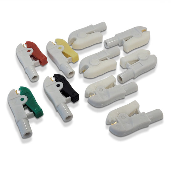 EKG Klammeradapter (1 Set=10 Stk) IEC für EKG Bananenstecker