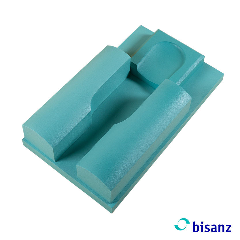 Säuglingslagerungshilfe mit PU-Beschichtung