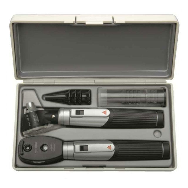 HEINE  mini 3000 LED Ophthalmoskop + F.O. Otoskop