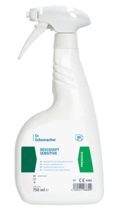 DESCOSEPT SENSITIVE Oberflächen-Schnelldesinfektion (750 ml Sprühflasche)