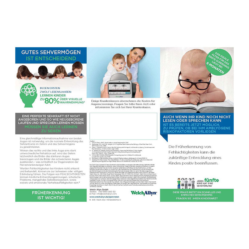 Elternflyer Amblyopiescreening (500 Stk.)