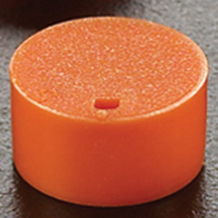 Deckeleinsätze für Kryofläschchen Orange (500 St.)