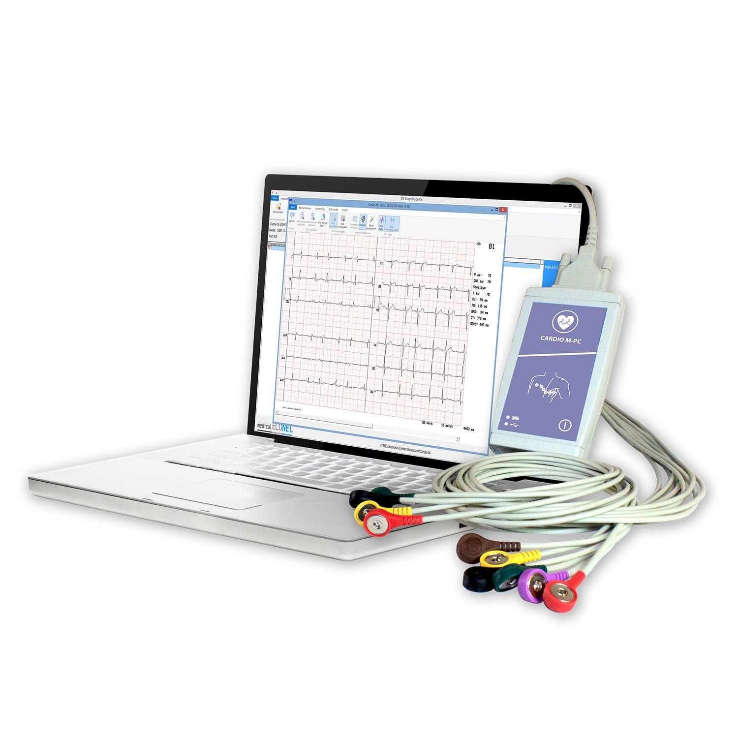 CARDIO M-PC USB Ruhe-EKG