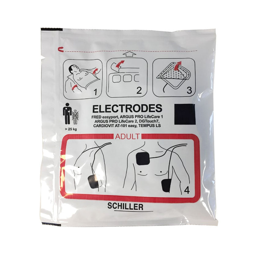 Defi-Elektroden für AED FRED easy Port, Erw.
