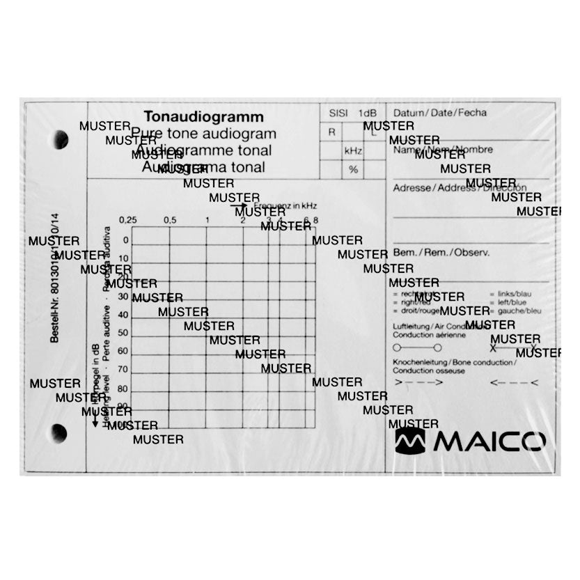 Auswerteblock ST20 (5 Blöcke a 50 Bl.)