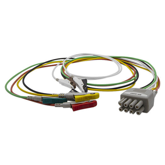 EKG-Patientenkabel 8 Kanäle, 0,8m (1 Kabelsatz)