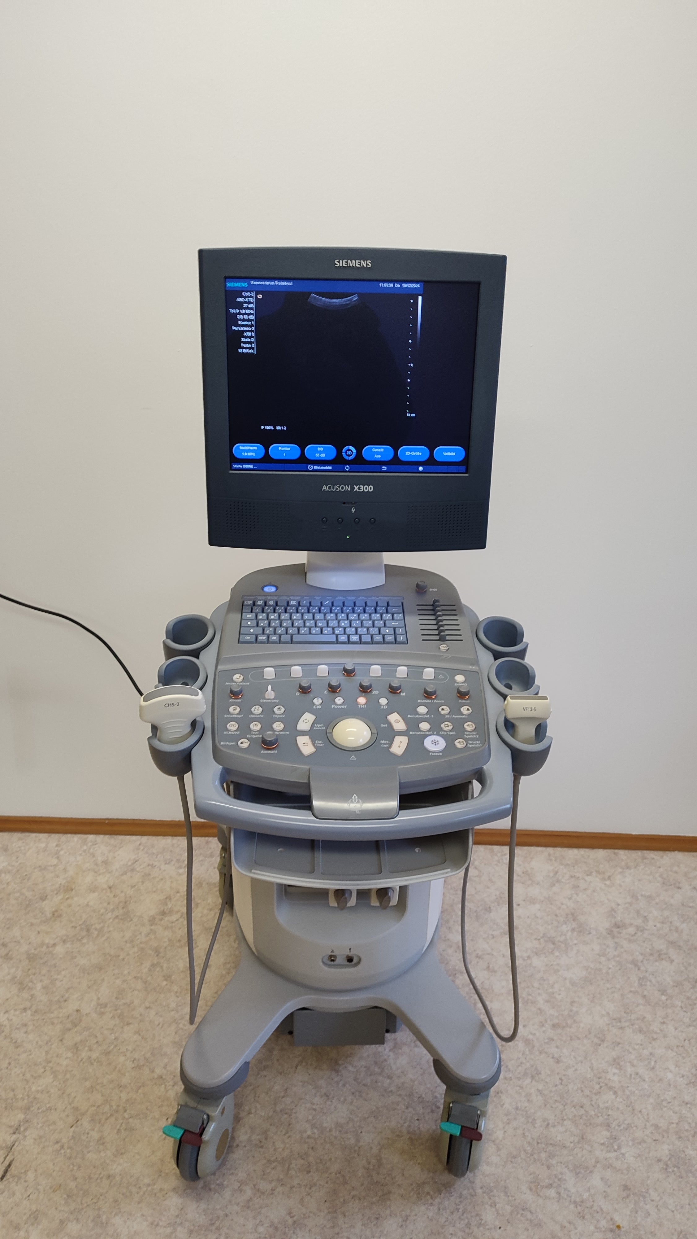 Ultraschallgerät Siemens X300 mit 2 Sonden