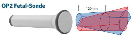 XS-OP2 Fetal-Sonde (120mm Tiefe)