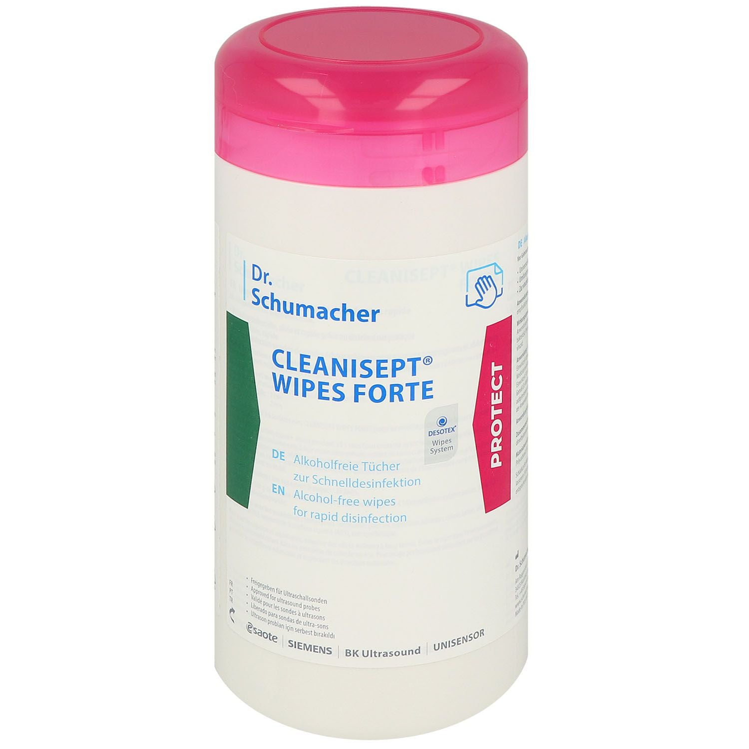 CLEANISEPT® Wipes Forte - Spenderdose mit 100 Tüchern