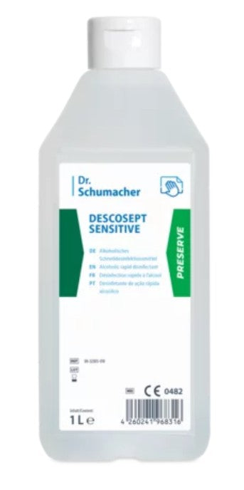 DESCOSEPT SENSITIVE Oberflächen-Schnelldesinfektion (1000 ml Spenderflasche)
