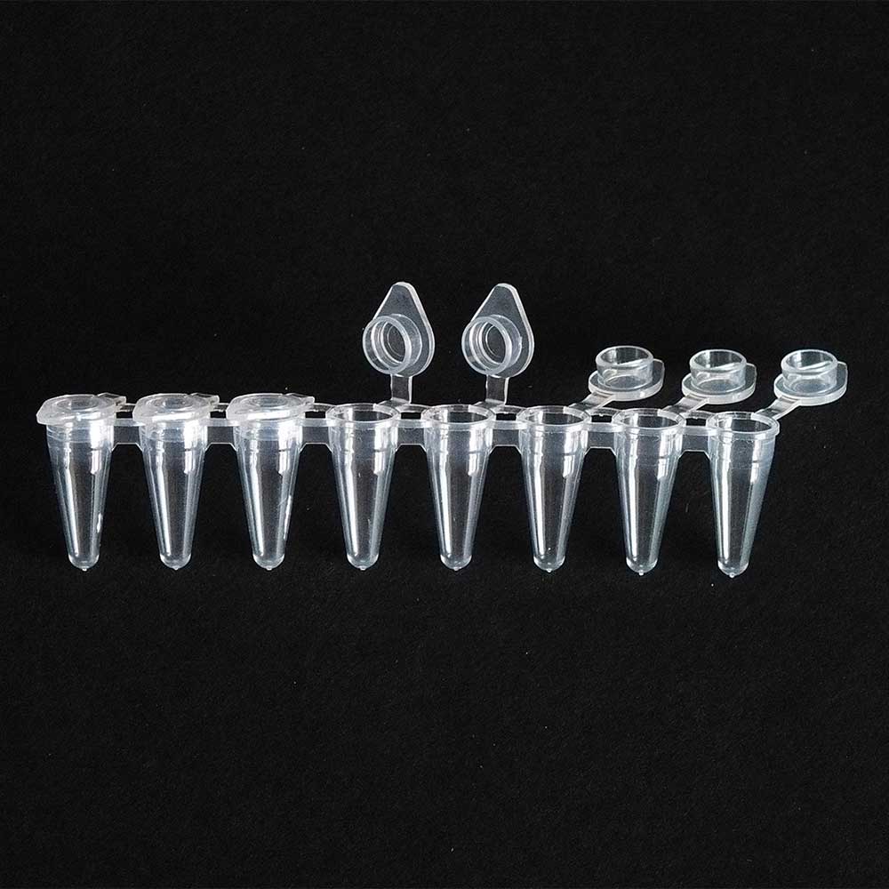0.1ml LP 8-Strip tubes, ind flat cap (120 p.)