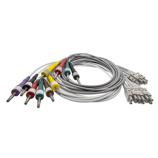 EKG-Kabel, 4mm Bananenst., ECG-2450/2550