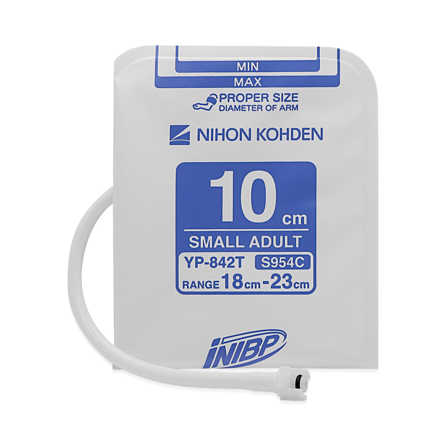 NIBP Einmalmanschetten S, B 10cm, U 18-23cm (20 Stck)