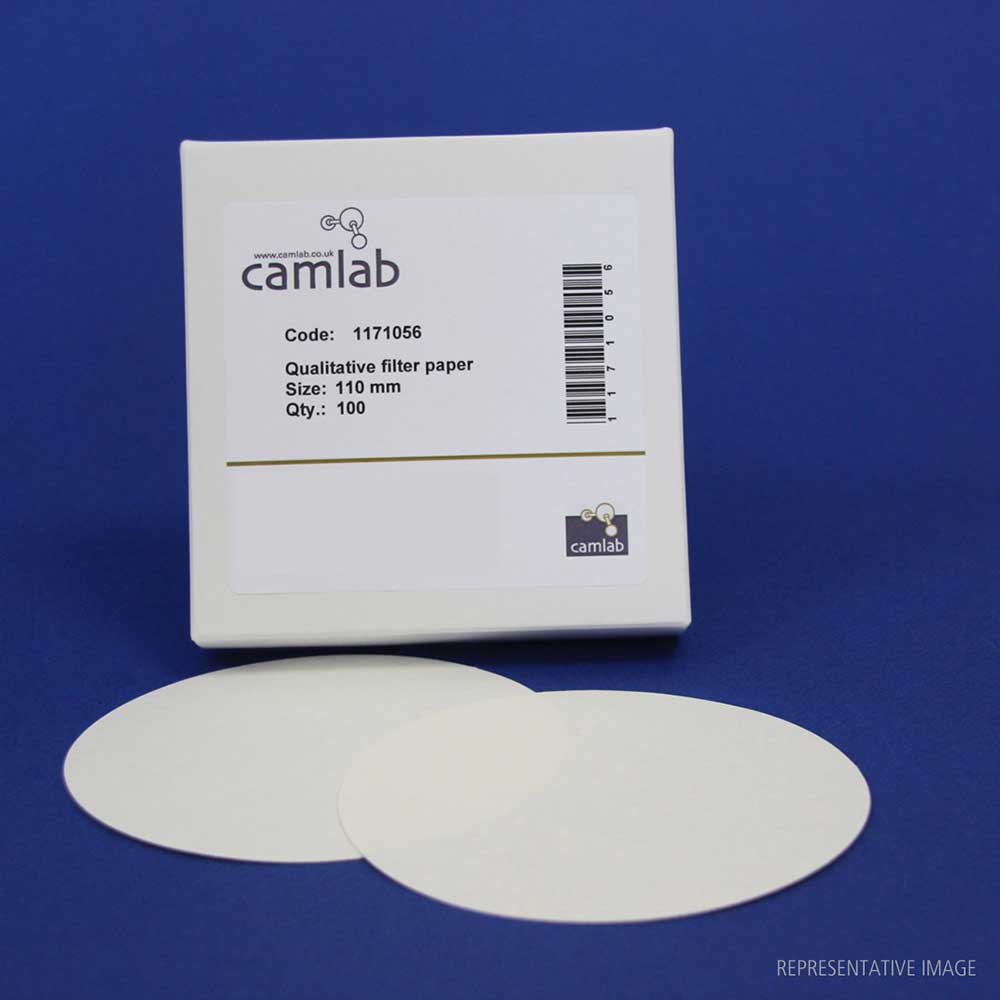 55 mm qualitatives Filterpapier, Güteklasse 601 (100 St.)