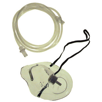 Sauerstoffmaske für Erwachsene, mit O2-Schlauch