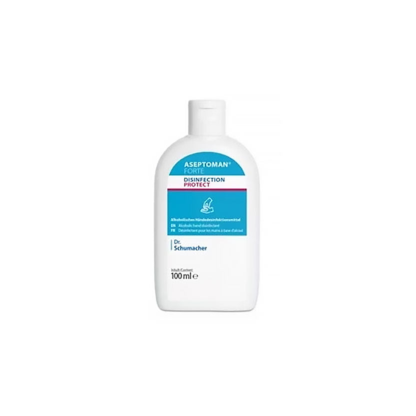 Händedesinfektionsmittel Aseptoman® forte (100ml Kitteltaschenflasche)