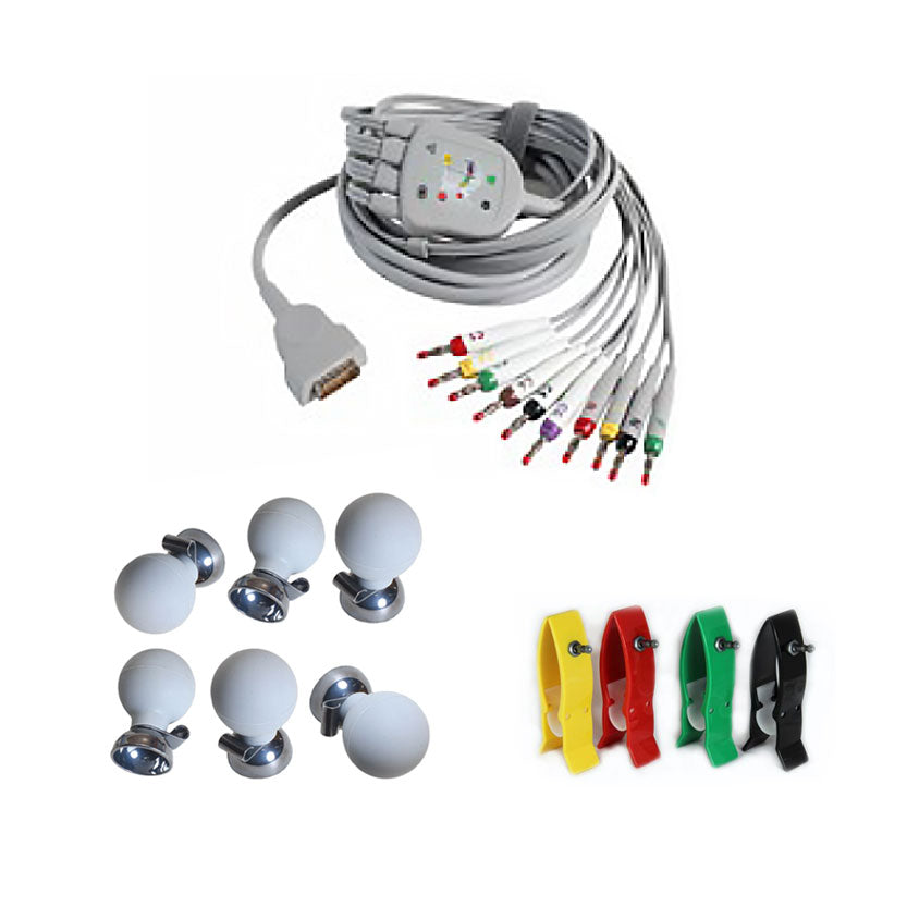 MAC 5 Starter-Kit Elektrodenleitungen IEC wiederverwendbar,
