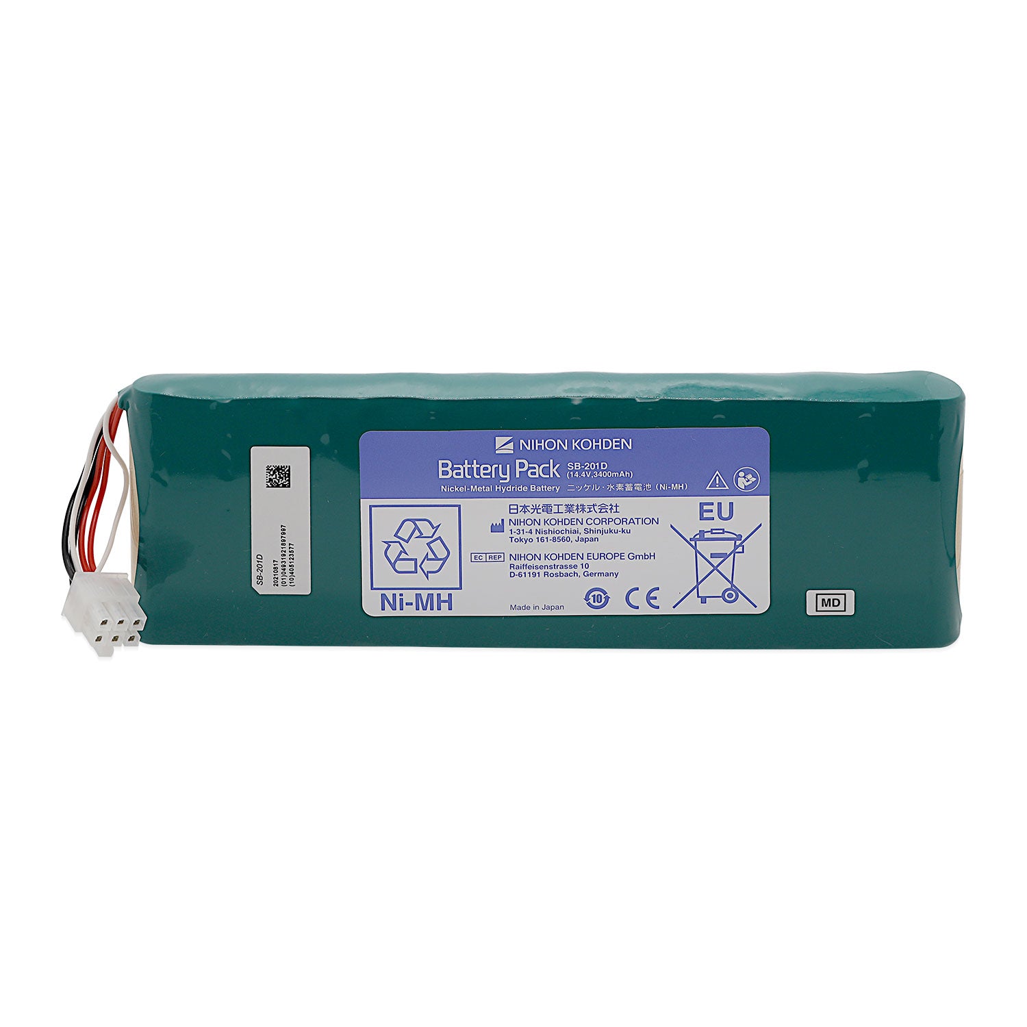 Akku für ECG 2450/2550, 14,4 V, 3400 mAh, NiMH