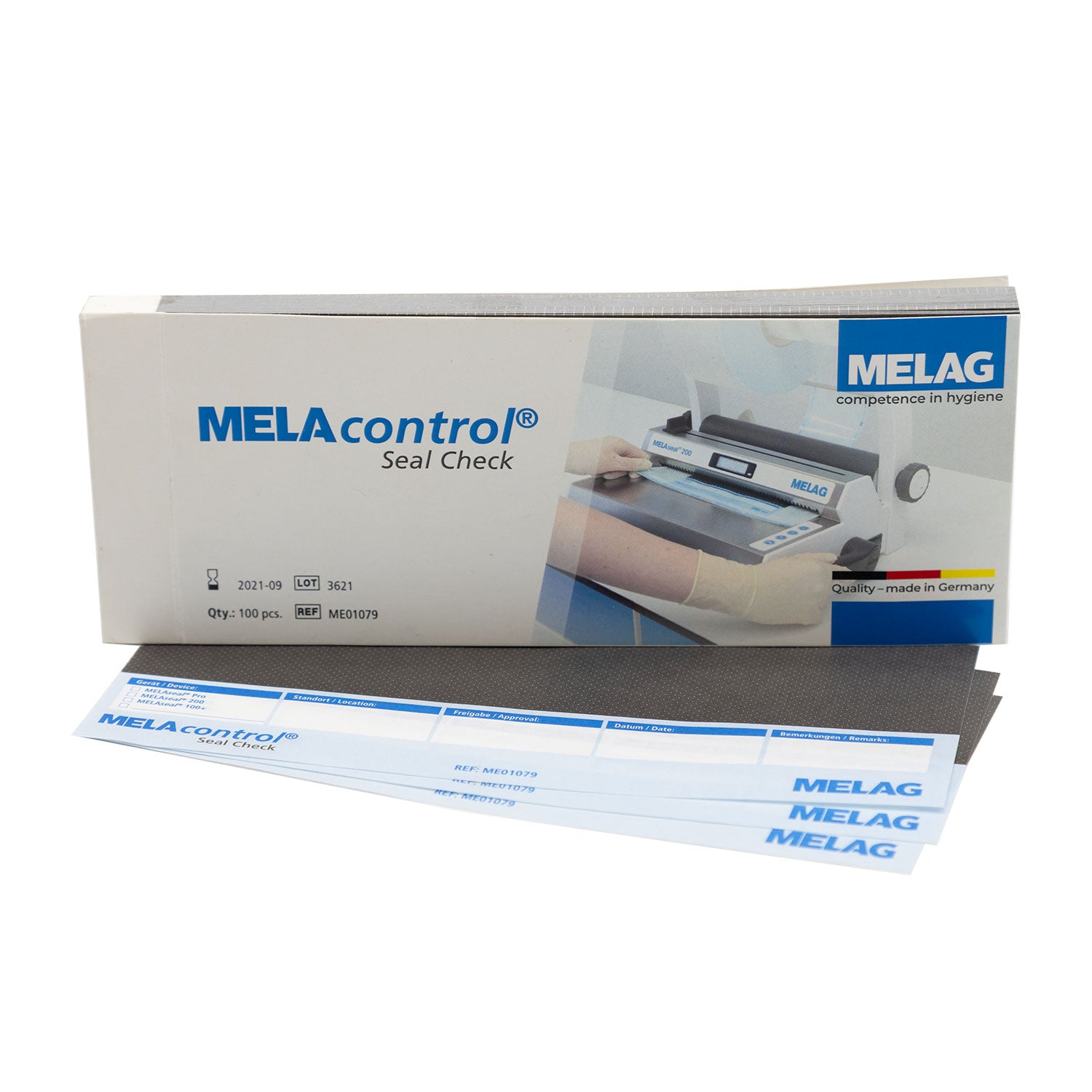 MELAcontrol Seal Check  (100 Teststreifen)