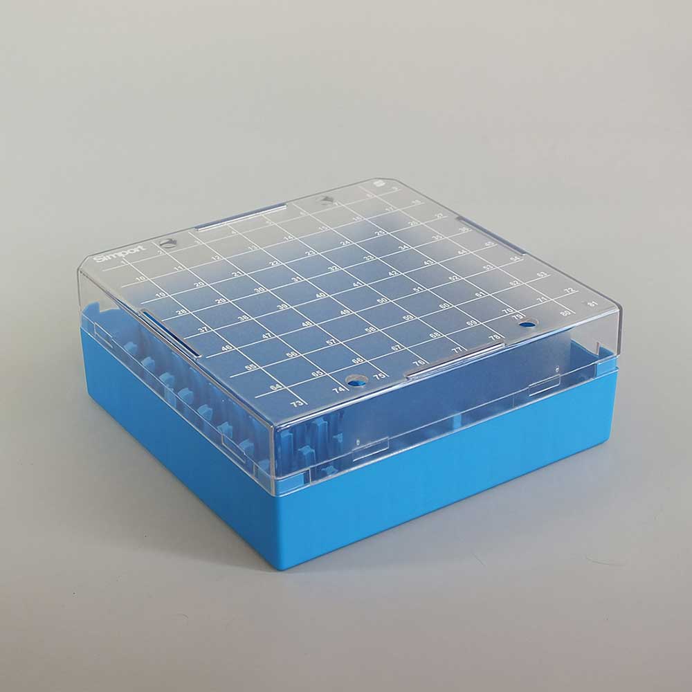 100 Plätze Cryobox Blau (4 Stk.)