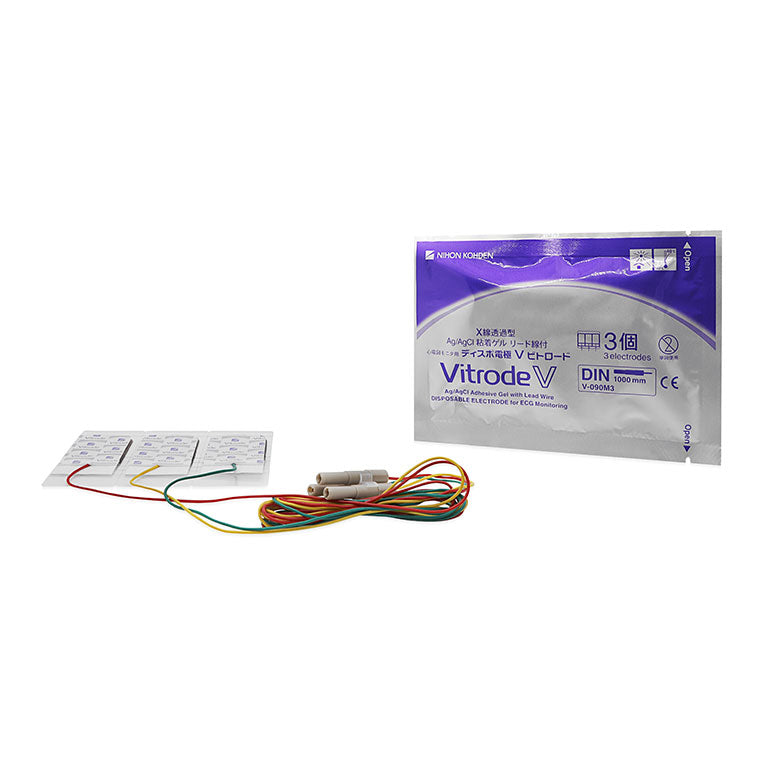 EKG-Elektrode V, M3, Kind/Erw.; 30x 3 Stck