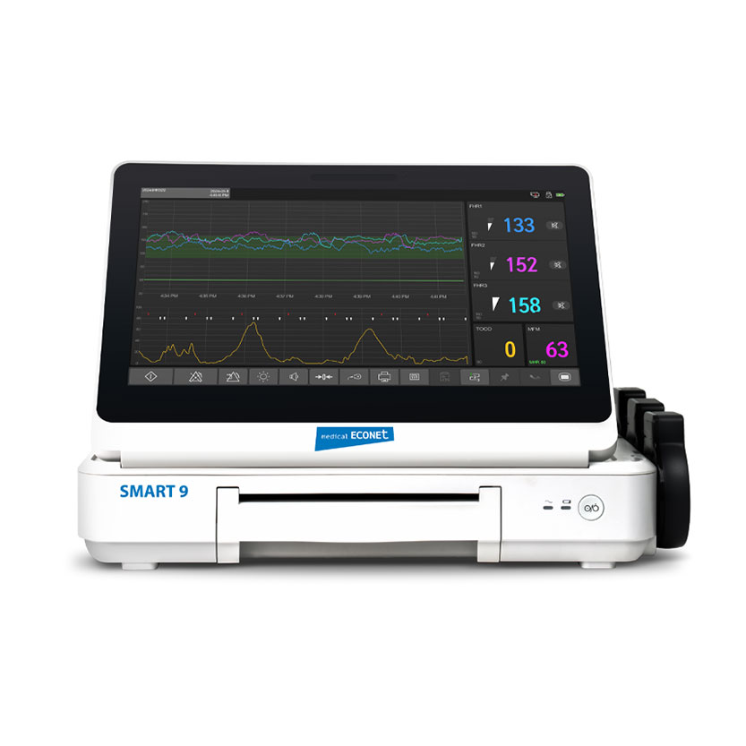 Twin Fetal Monitor SMART 9 LCD 13.3" CTG