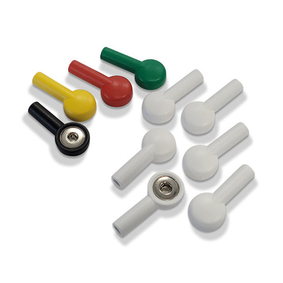 EKG Druckknopfadapter (1 Set=10 Stk) IEC für EKG Bananenstecker