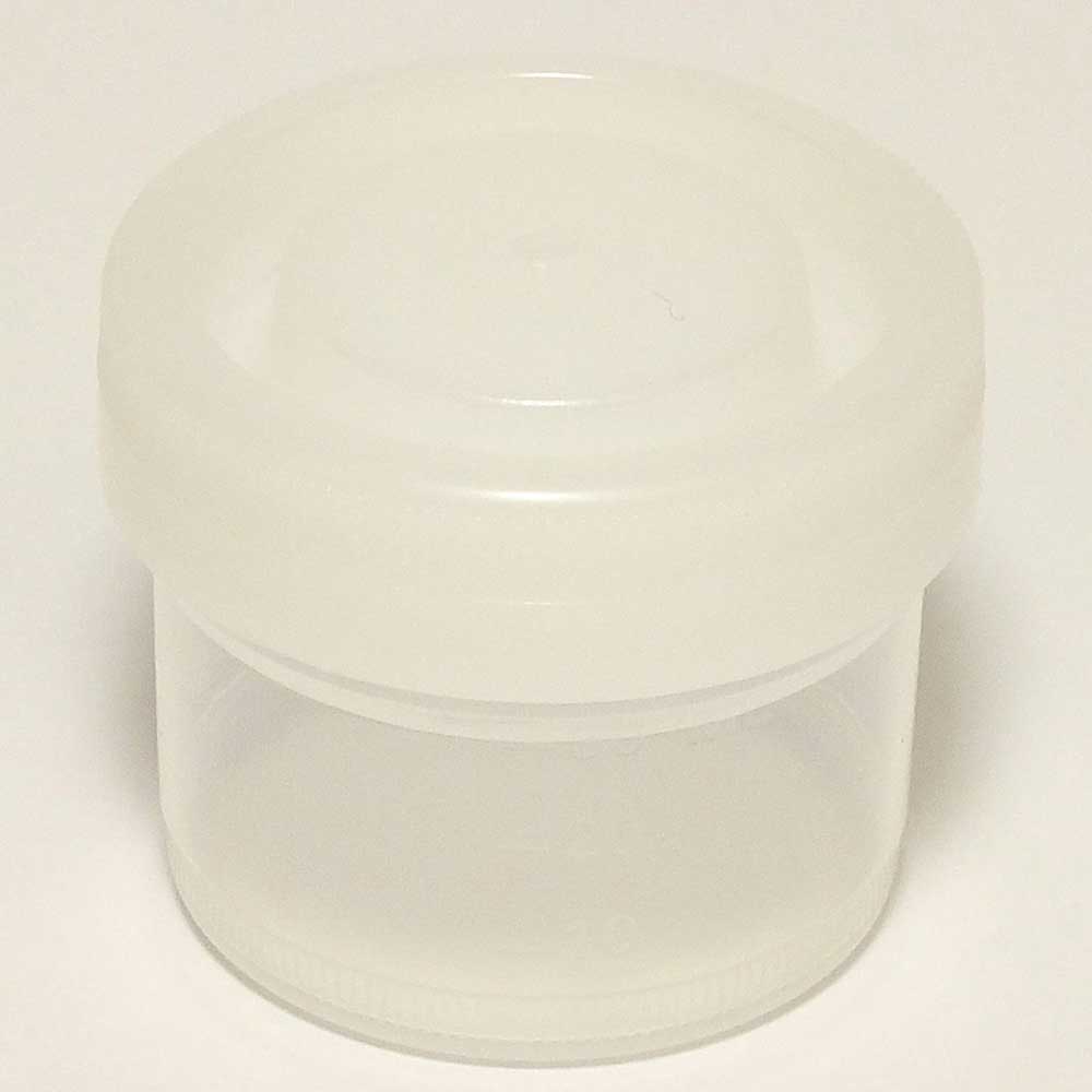 40ml Sample Container White Cap No Label Sterile (500p.)