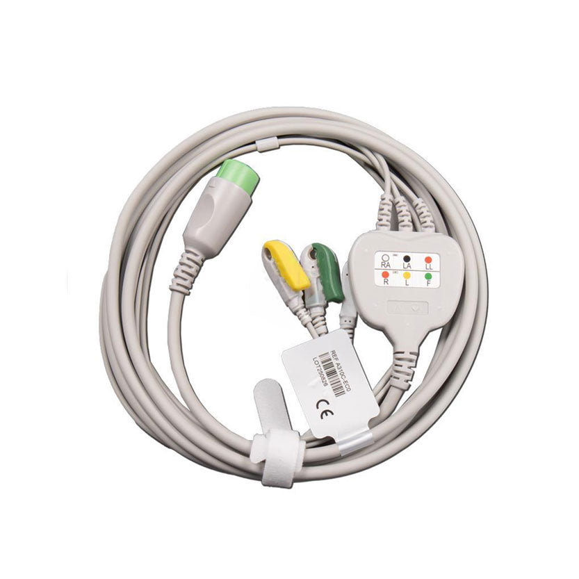 EKG-Kabel 3-adrig (Klammer) für SMART 9 CTG