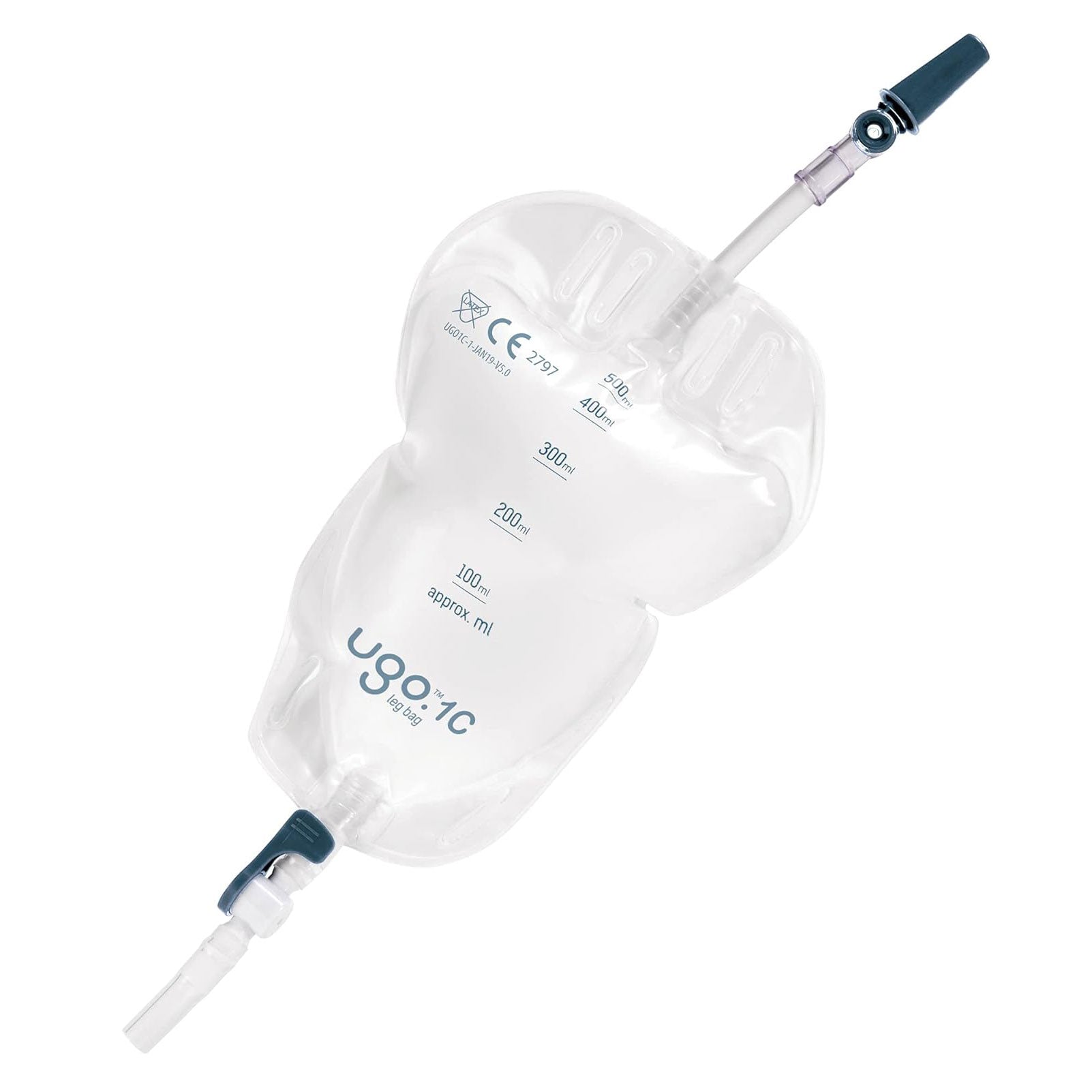 Ugo 1C, Beinbeutel 500ml, 5cm, Schwenkh (10Stck)