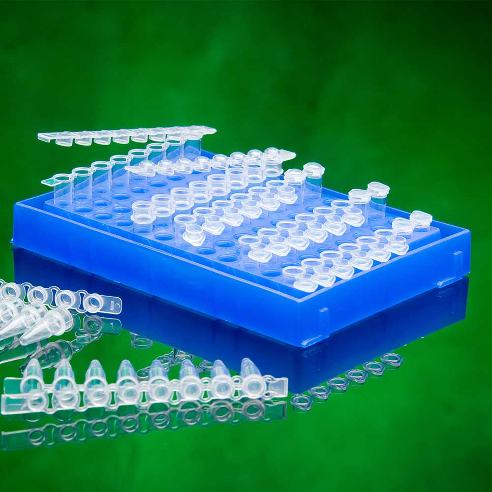 0.2ml PCR Tube Rack + Lid