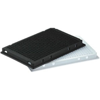 384 well skirted opaque White PCR plate (100p.)