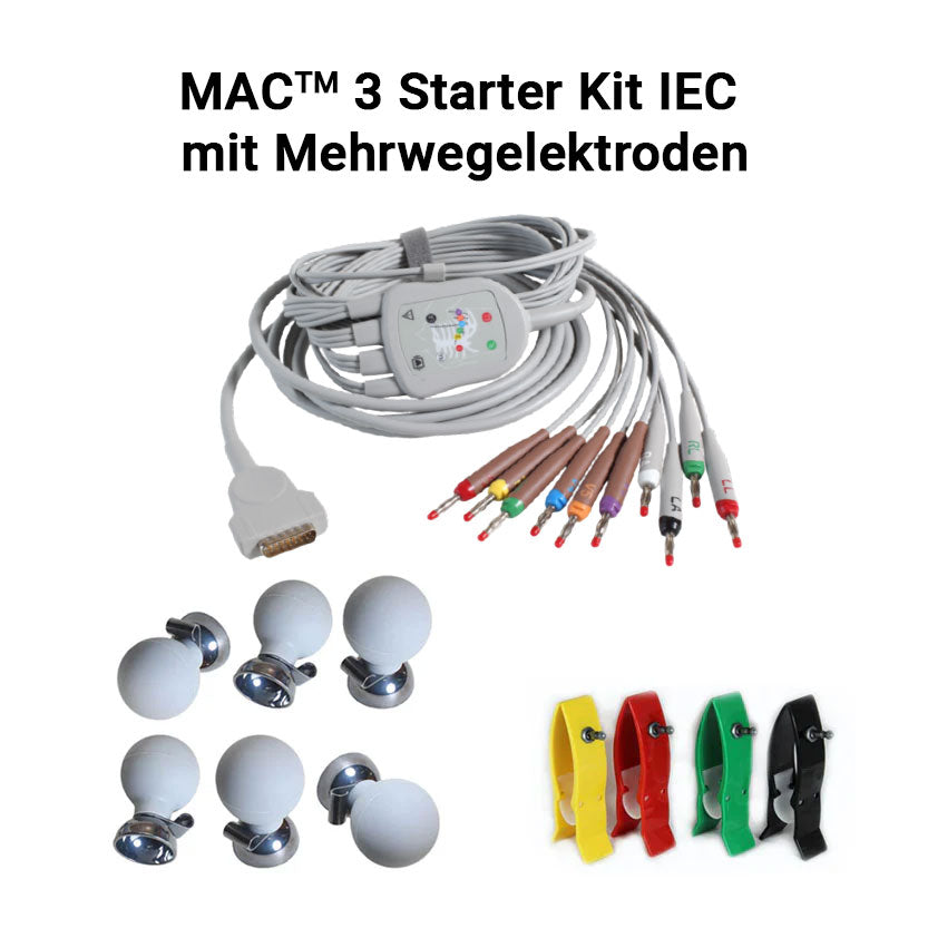 MAC 3 Starter Kit IEC mit Mehrwegelektroden