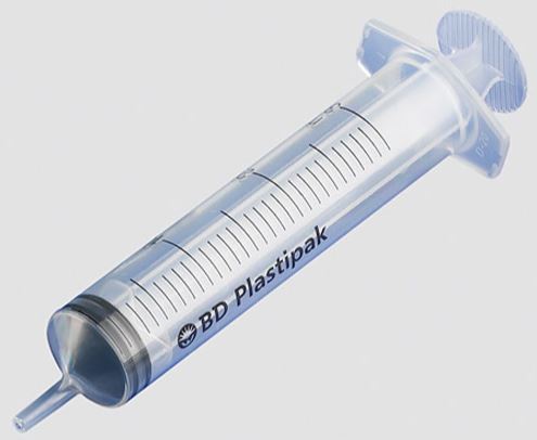 BD Plastipak™ 3-tlg. Spritze, 30 ml, Luer, exzentrisch, grad. 1 ml, Gleitm. Silikonöl (60 Stck)