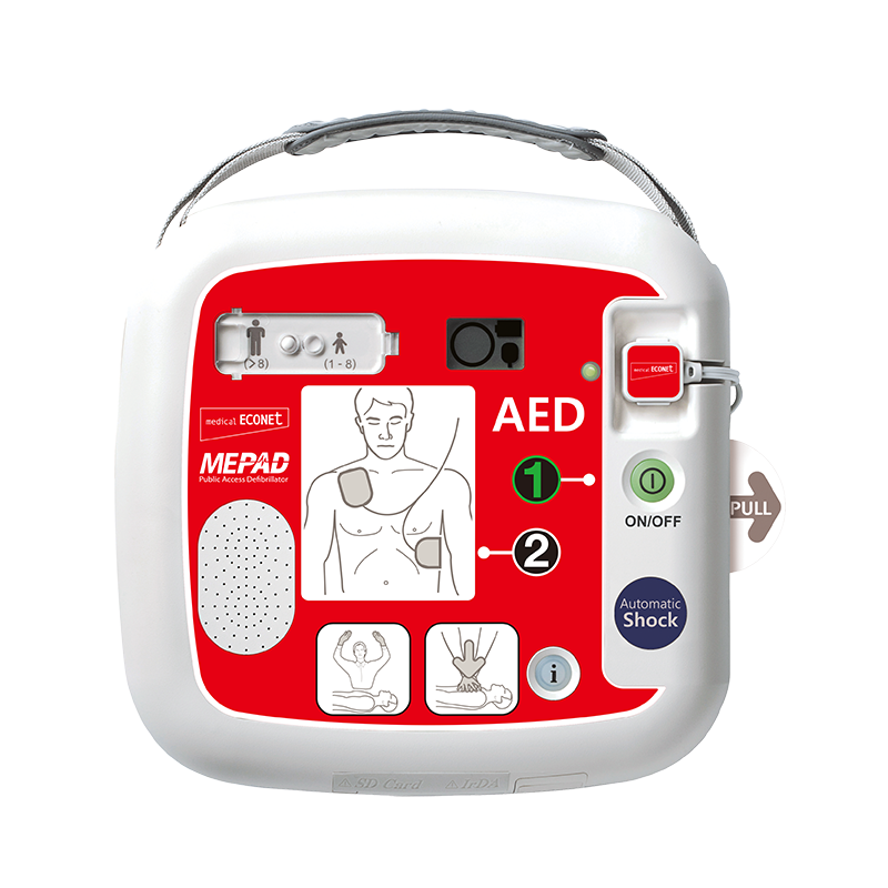 ME PAD Automatik AED, Reanimation auch durch Laien