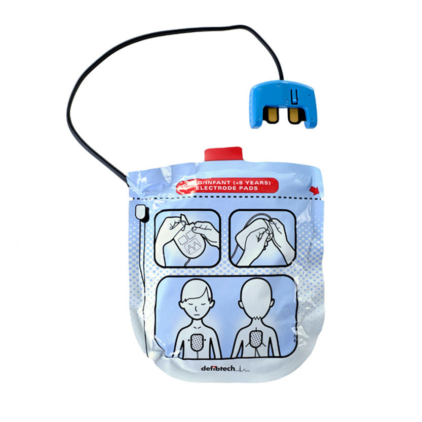 Defibrillationselektroden Kinder Lifeline VIEW AED / AUTO AED
