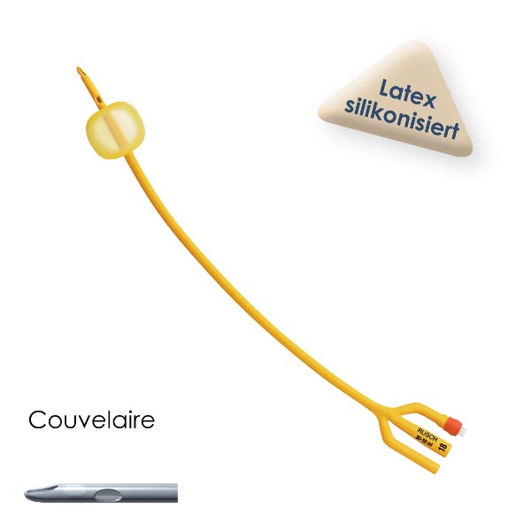 Rüsch Gold Latex, 40cm, 3-lum,Couv, CH18, 30-50ml (10 Stck)
