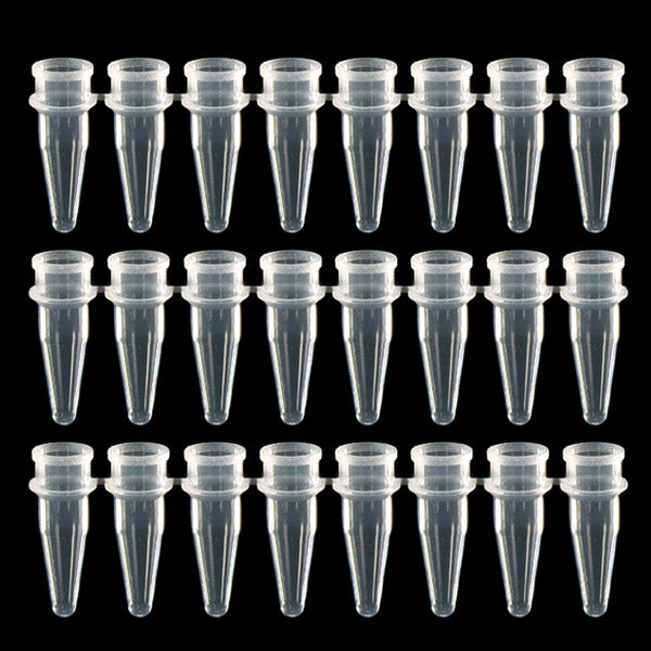 0.2ml 8-strip tubes, without caps (125 p.)
