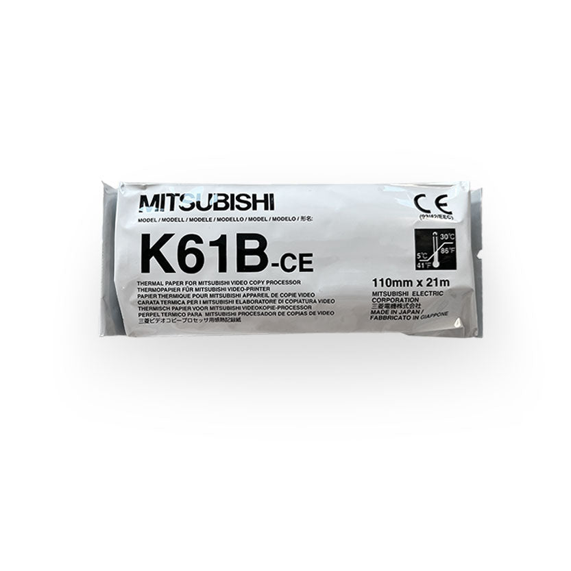 Videoprinterpapier Mitsubishi K61B (4 Rollen)