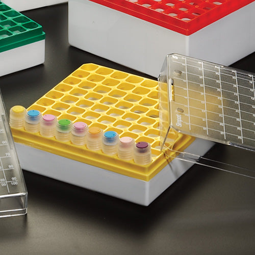 81 Plätze Cryobox Gelb (5 Stk.)